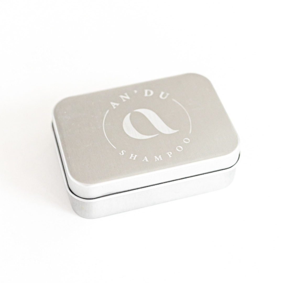 Shampoo travel tin
