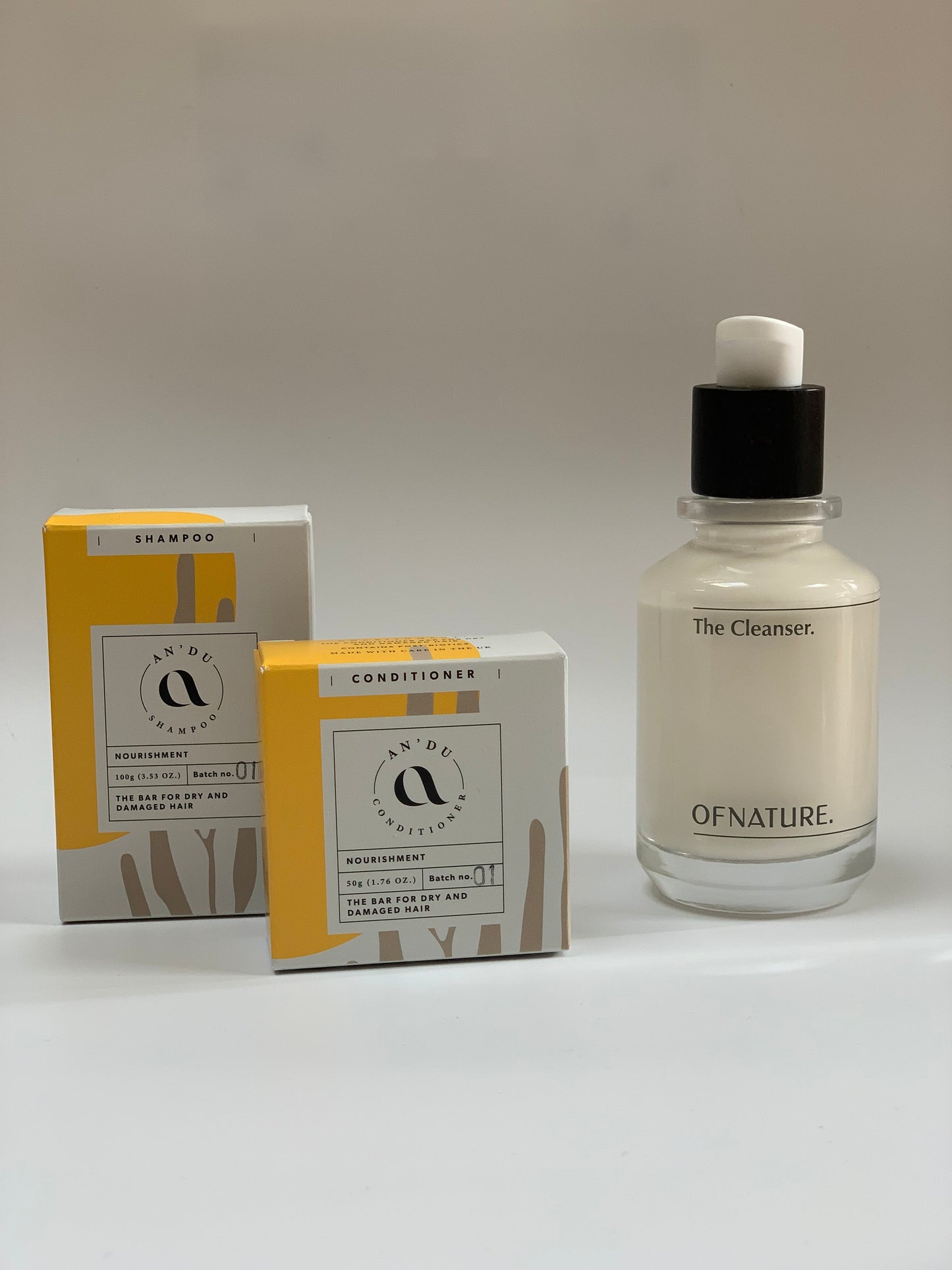 An'du x Of Nature Mother's Day Gift Box (Shampoo + Conditioner + Cleanser/ Day Cream)