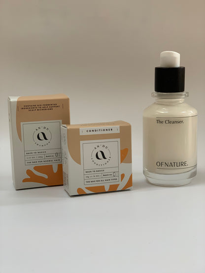 An'du x Of Nature Mother's Day Gift Box (Shampoo + Conditioner + Cleanser/ Day Cream)