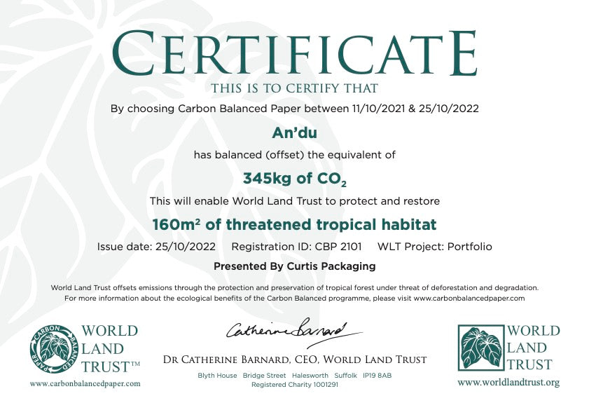 World Land Trust Certificate